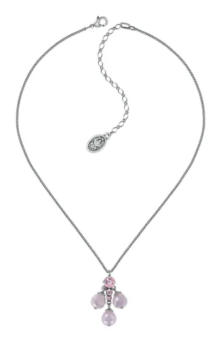 konplott - Halskette mit Anhänger pink