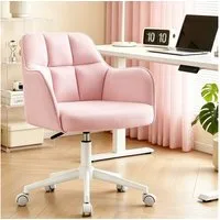 YOUDENOVA Bürostuhl mit Rollen, höhenverstellbarer, ergonomisch, 64x64x90cm (1 St), Höhenverstellbar & 360° Drehbar