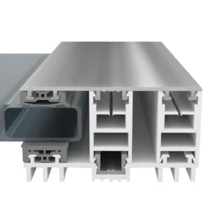 Mendiger Thermo Aluminium Rand Verlegeprofil | Breite 60 mm