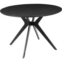 OTTO home Esstisch La Roche, Gestell aus Metall, fühlbare Struktur, Höhe 75 cm