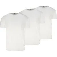 Levi's® T-Shirt LEVIS MEN SOLID CREW 3P (3er Pack) mit Rundhalsausschnit und kurzen Ärmeln, Multipack