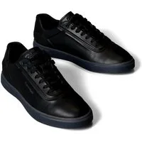 Calvin Klein LOW PRO CUPS LACEUP OXF HF LTH Sneaker Schnürschuh, Halbschuh, Freizeitschuh in monochromer Optik