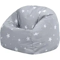 icon Sitzsack Kinder Indoor Outdoor Druck, 53x50cm, Made in Germany, für Kinderzimmer, mit Füllung, wetterfest