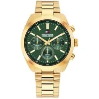 Tommy Hilfiger Chronograph Hudson 1710736, Armbanduhr, Herrenuhr, Edelstahlarmband, analog
