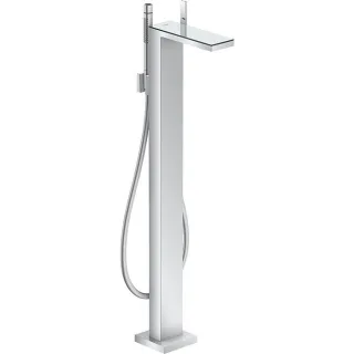 hansgrohe Axor MyEdition Wannenarmatur 47440000 Ausladung 196 mm, bodenstehend, chrom/Spiegelglas