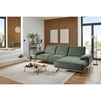 Die PlanBar Ecksofa ZE-EM18063, Breite 322 cm, 2 Teile, wahlweise mit Sitztiefen- und Armteilverstellung