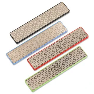 DMD Diamond Knife Sharpening Stone Sharpener 240/360/500/1000 Grit Professional Whetstone for Kitchen Outdoor Camping