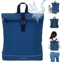 Daniel Ray Rucksack Damen Cityrucksack Daypack small klein Jeff wasserabweisend, A4 Damenrucksack Handtaschenrucksack backpack 251092 + Schlüsseletui