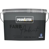 Primaster Wandfarbe Primaster Farbambiente Wandfarbe matt anthrazit