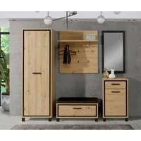 FORTE Garderobenschrank Trondheim Höhe ca. 198,5 cm