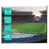 CCLIFE Rolloleinwand Beamer Leinwand Projektionsleinwand heimkino Rolloleinwand