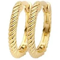 Blush Paar Creolen BLUSH Creolen 14 Karat Gelbgold 7266YGO
