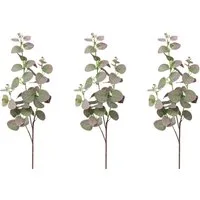 Kunstzweig Eukalyptuszweig Eukalypthus, Creativ green, Höhe 72 cm