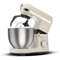 Karaca Küchenmaschine, Mastermaid Chef Pro 5L Küchenmaschine Mixer 1500W, Weiche Creme