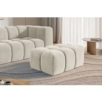 homsy by Ana Johnson Polsterhocker BOUBELLE Sitzhocker mit Steppung, Bubble-Optik, Maße B/T/H: 97/67/42cm, erstklassige Verarbeitung, hoher Sitzkomfort und modernes Design