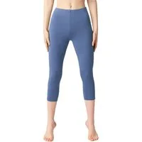 Bellivalini Leggings Damen 3/4 Capri Leggings aus Baumwolle BLV50-199 (1-tlg) elastischer Bund