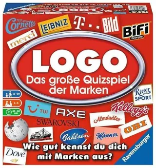 Ravensburger Spiele 26083 - LOGO: Das große Quizspiel der Marken