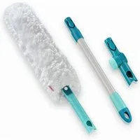 Leifheit Staubwischer Set SUPERDUSTER XL Pro Reach (4-St), langlebig, Click-System, ideal für Reinigung höherer Stellen