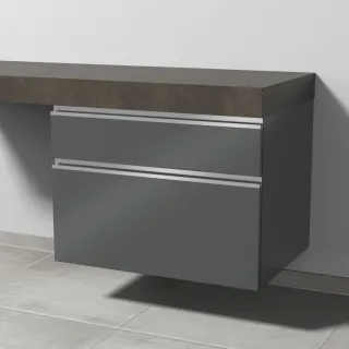Sanipa Unterschrank 2morrow (L2222) 510x700x520 Anthrazit-Glanz, L222279 L222279