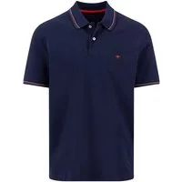 FYNCH-HATTON Poloshirt Regular fit, 2-Knopf-Form, mit Logo Stickerei