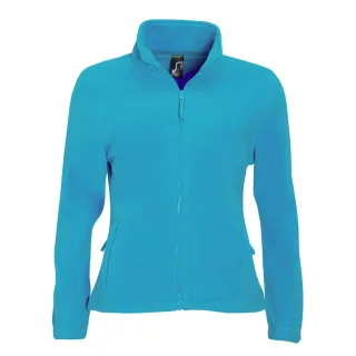 SOLS - "North" Fleecejacke für Damen (Aquablau)