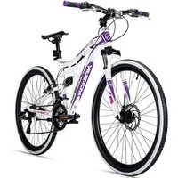 bergsteiger Mountainbike Kodiak 26, 29 Zoll Mountainbike, geeignet ab 150 cm, Damen, Herren, 21 Gang Shimano Tourney RD-TY300 Schaltwerk, Kettenschaltung, V-Bremse & Scheibenbremse