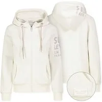 SUBLEVEL Sweatjacke Sweatjacke Hoodie Sweater Kapuzenpullover Übergangsjacke Frühlings