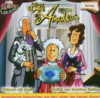 Little Amadeus Montags-Hörbuch [Audio CD] Little Amadeus Axel Ruhland Manfred Steffen