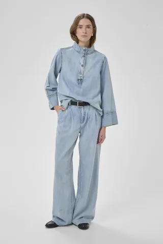 Langarm-Bluse HilmaMW Langarm-Bluse Baggy fit