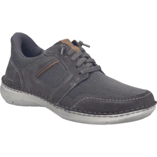 JOSEF SEIBEL Herren Halbschuh New Anvers 24 in asphalt-kombi