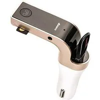 LA CUTE Bluetooth FM Transmitter mit Geräuschunterdrückung KFZ-Transmitter Standard-USB zu Zigarettenanzünder, Funktioniert mit allen gängigen Smartphones