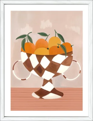 Gerahmtes Bild ORANGES