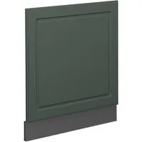 Vicco Frontblende Fame-Line, Grün-Gold Landhaus/Anthrazit, 60 cm ohne Arbeitsplatte (1 St)