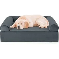 KOMFOTTEU Hundematte, Hundesofa Hundebett, weichem Memory Schaum