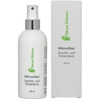 Natura Balance Gesichts- und Körperspray 200ml Microsilber Gesicht Körperspray Spray Mikrosilber Silberspray