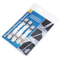 Bügelbrettbezug Bügelbrettbezug Spanner, 3er Set, Weiß/Schwarz