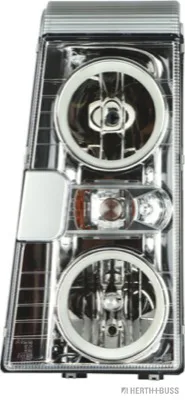 HERTH&BUSS Hauptscheinwerfer, links, H7/H1, PY21W, W5W - 81658085