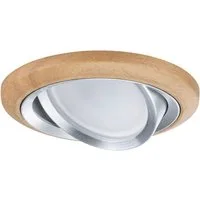Paulmann LED Einbauleuchte LED Einbauleuchte Lanati Einzelspot 6W 470lm 230V 2700K, LED fest integriert, Warmweiß