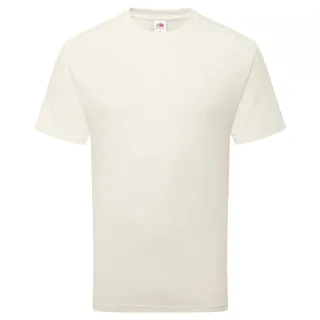 Fruit of the Loom - "Pure" T-Shirt für Herren/Damen Unisex, Baumwolle (Natürlich)