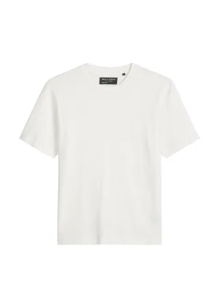 Marc OPolo Casual - T-Shirt regular silky white - Gr. - L