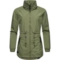Ragwear Outdoorjacke Tacy wasserdichte Damen Übergangsjacke mit hohem Kragen