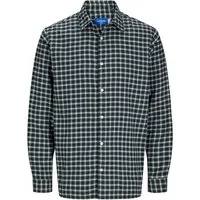 Jack & Jones Langarmhemd JORJOSHUA FLANNEL CHECK SHIRT LS