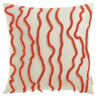 TOM TAILOR HOME Dekokissen "Wavy" bestickt, mit hohem Baumwollanteil