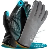Valkental Fahrradhandschuhe Winterhandschuhe & Übergangshandschuhe mit Touchscreen Funktion atmungsaktiv, winddicht & wasserdicht