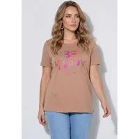 MIAMODA T-Shirt T-Shirt A-Linie Schriftzug