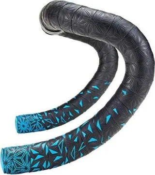 Supacaz Super Sticky Kush Star Fade Lenkerband 220 cm, 2.5 mm neon blue