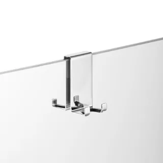 Avenarius Halter für Duschabtrennung, mit 4 Haken, für 6,8,10 mm, Serie Universal 9004597010