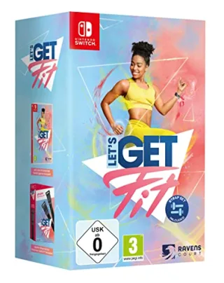 Let's Get Fit Bundle (inkl. Gurte) [für Nintendo Switch]