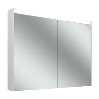 Schneider Spiegelschrank OLS1 100/2/LED, 4000K, weiss, CH Modell, 205.100.01.02 205.100.01.02