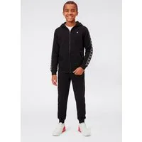 Champion Jogginganzug Sport inspired Hooded Full Zip sweatsuit (2-tlg), für Kinder, mit Kapuze, zweiteiliges Set, aus Baumwolle und Polyester